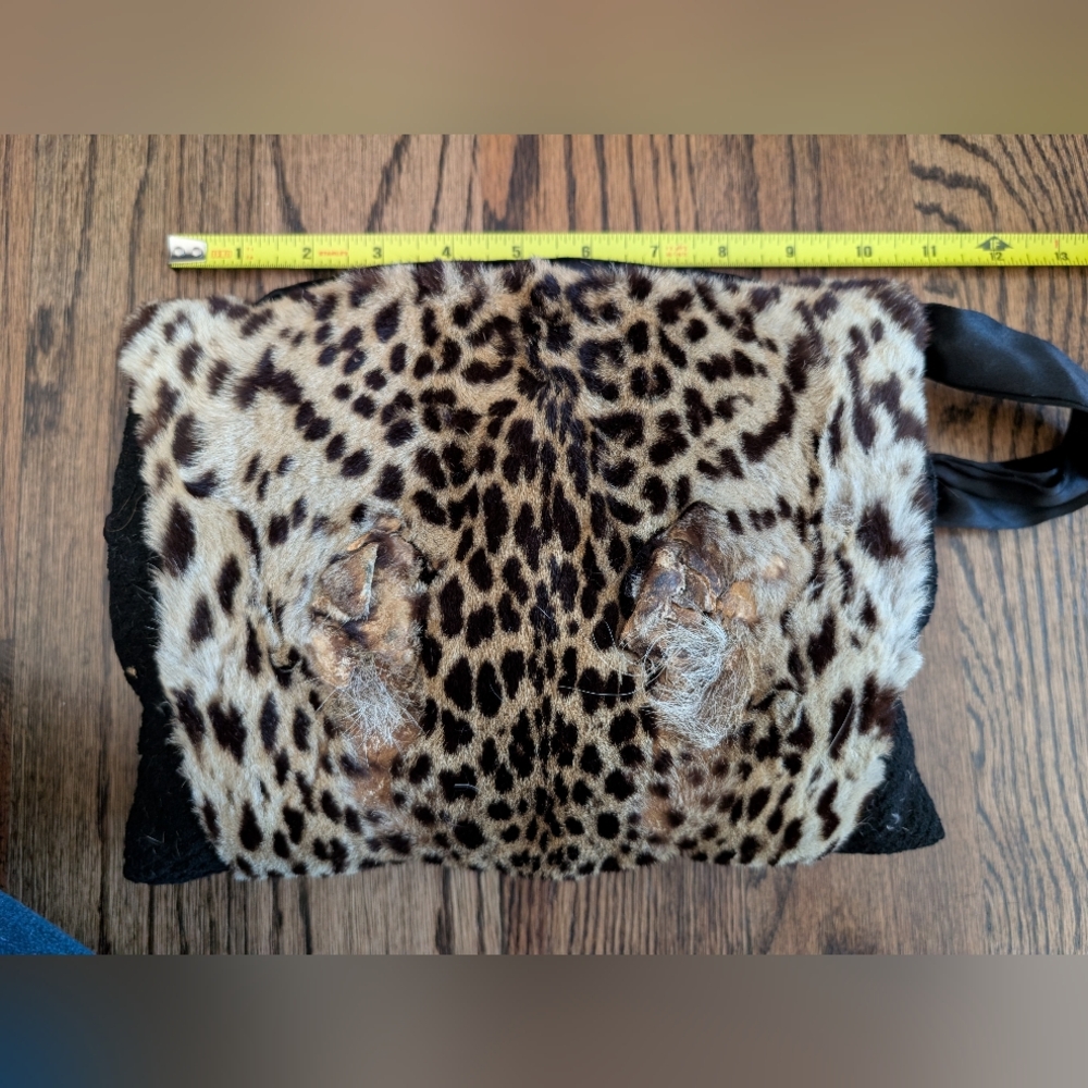 Leopard Hand Warmers Print Women's Bag